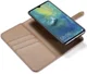 Huawei Mate 20 Leren 2-in-1 Bookcase en Back Cover Hoesje Bruin afbeelding 2