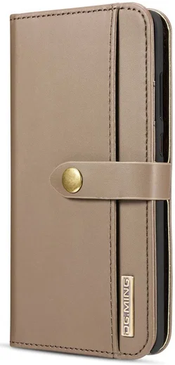 Huawei Mate 20 Leren 2-in-1 Bookcase en Back Cover Hoesje Bruin afbeelding 5