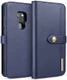 Huawei Mate 20 Leren 2-in-1 Bookcase en Back Cover Hoesje Blauw afbeelding 4