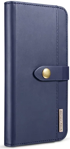 Huawei Mate 20 Leren 2-in-1 Bookcase en Back Cover Hoesje Blauw afbeelding 8