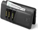 Huawei Mate 20 Lite Leren 2-in-1 Bookcase en Back Cover Hoesje Zwart afbeelding 11