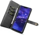 Huawei Mate 20 Lite Leren 2-in-1 Bookcase en Back Cover Hoesje Zwart afbeelding 12