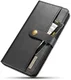 Huawei Mate 20 Lite Leren 2-in-1 Bookcase en Back Cover Hoesje Zwart afbeelding 13