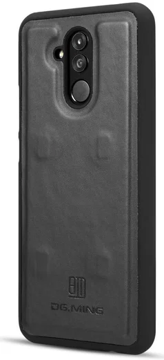 Huawei Mate 20 Lite Leren 2-in-1 Bookcase en Back Cover Hoesje Zwart afbeelding 7