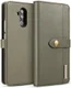 Huawei Mate 20 Lite Leren 2-in-1 Bookcase en Back Cover Hoesje Groen afbeelding 4