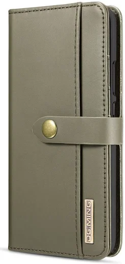 Huawei Mate 20 Lite Leren 2-in-1 Bookcase en Back Cover Hoesje Groen afbeelding 6