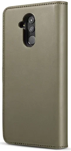 Huawei Mate 20 Lite Leren 2-in-1 Bookcase en Back Cover Hoesje Groen afbeelding 7