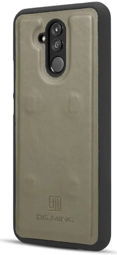 Huawei Mate 20 Lite Leren 2-in-1 Bookcase en Back Cover Hoesje Groen afbeelding 8
