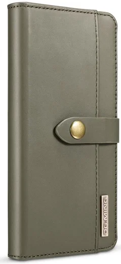Huawei Mate 20 Lite Leren 2-in-1 Bookcase en Back Cover Hoesje Groen afbeelding 9