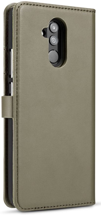 Huawei Mate 20 Lite Leren 2-in-1 Bookcase en Back Cover Hoesje Groen afbeelding 10