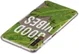 Samsung Galaxy A7 (2018)Transparant Hoesje met Print Green Leaves afbeelding 3