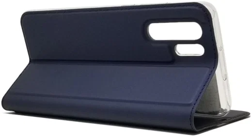 Huawei P30 Pro Flip Hoesje met Kaart Houder Blauw afbeelding 16