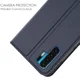 Huawei P30 Pro Flip Hoesje met Kaart Houder Blauw afbeelding 3