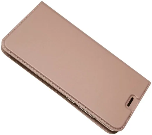 Huawei P30 Flip Hoesje met Kaart Houder Rose Goud afbeelding 5
