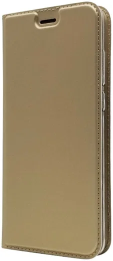 Huawei P30 Flip Hoesje met Kaart Houder Goud afbeelding 3