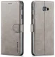 Samsung Galaxy J4 Plus Book Case Portemonnee Hoesje Grijs afbeelding 2