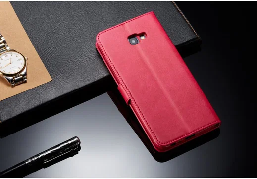 Samsung Galaxy J4 Plus Book Case Portemonnee Hoesje Roze afbeelding 6