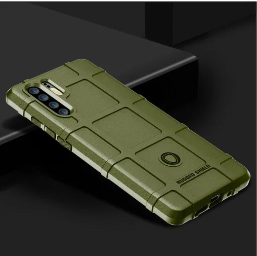 Huawei P30 Pro Anti-Shock Hybride Hoesje Groen afbeelding 2