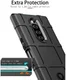 Sony Xperia 1 Anti-Shock Hybride Hoesje Zwart afbeelding 11
