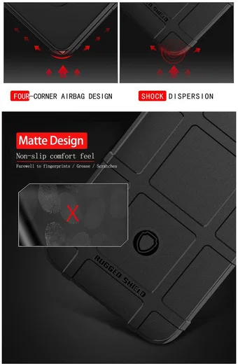 Sony Xperia 1 Anti-Shock Hybride Hoesje Zwart afbeelding 6