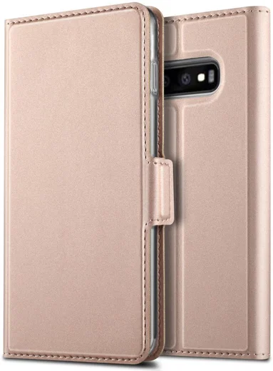 Samsung Galaxy S10 Plus Card Holder Case Rose Gold afbeelding 1