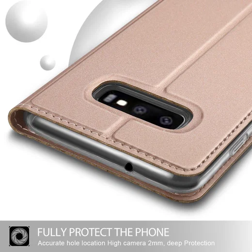 Samsung Galaxy S10 Plus Card Holder Case Rose Gold afbeelding 8
