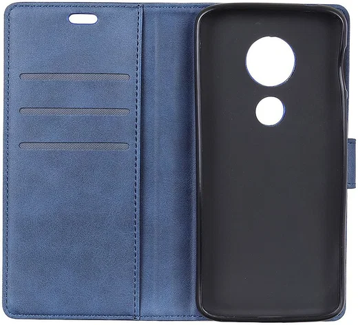 Motorola Moto G7 Play Portemonnee Hoesje Blauw afbeelding 7