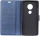 Motorola Moto G7 Play Portemonnee Hoesje Blauw afbeelding 7