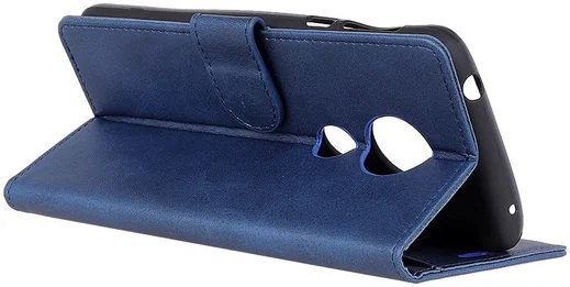 Motorola Moto G7 Play Portemonnee Hoesje Blauw afbeelding 8