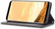 AZNS Samsung Galaxy S8 Stand Portemonnee Hoesje Grijs afbeelding 4