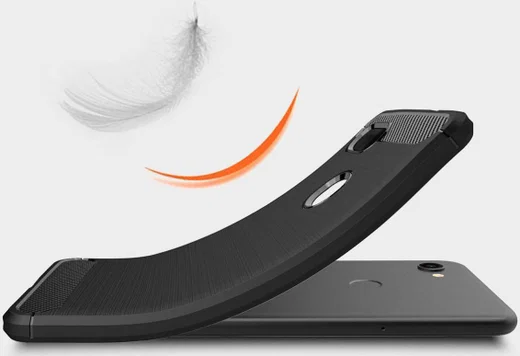 Google Pixel 3A XL Geborsteld TPU Hoesje Zwart afbeelding 7