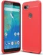 Google Pixel 3A XL Geborsteld TPU Hoesje Rood afbeelding 1