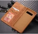 Samsung Galaxy S10 Plus Leren Stand Portemonnee Hoesje Bruin afbeelding 5