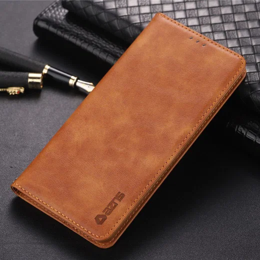 Samsung Galaxy S10 Plus Leren Stand Portemonnee Hoesje Bruin afbeelding 10