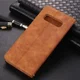 Samsung Galaxy S10 Plus Leren Stand Portemonnee Hoesje Bruin afbeelding 11