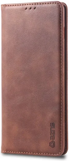 Samsung Galaxy S10 Plus Leren Stand Portemonnee Hoesje Coffee afbeelding 6