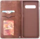 Samsung Galaxy S10 Plus Leren Stand Portemonnee Hoesje Coffee afbeelding 4
