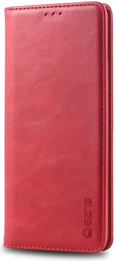 Samsung Galaxy S10 Plus Leren Stand Portemonnee Hoesje Rood afbeelding 6