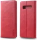 Samsung Galaxy S10 Plus Leren Stand Portemonnee Hoesje Rood afbeelding 2