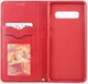 Samsung Galaxy S10 Plus Leren Stand Portemonnee Hoesje Rood afbeelding 4