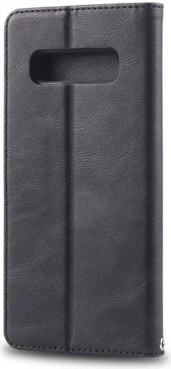 Samsung Galaxy S10 Plus Leren Stand Portemonnee Hoesje Zwart afbeelding 7