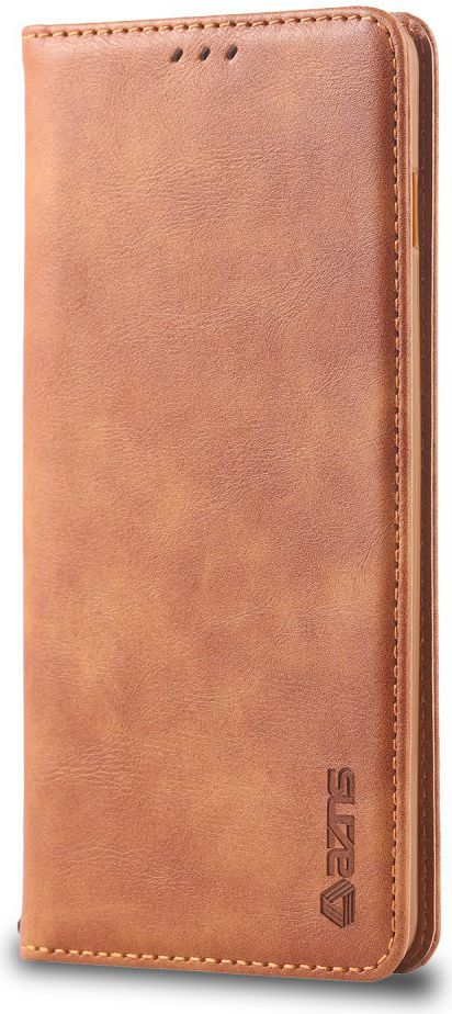 Samsung Galaxy S10 Kunstleer Stand Portemonnee Hoesje Bruin afbeelding 4