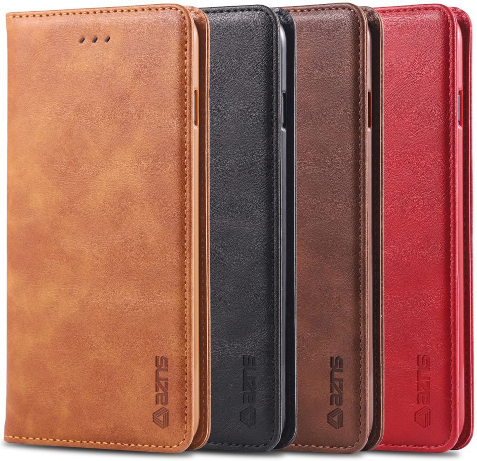 Samsung Galaxy S10E Leren Stand Portemonnee Hoesje Zwart afbeelding 5