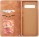 Samsung Galaxy S10E Leren Stand Portemonnee Hoesje Bruin afbeelding 2
