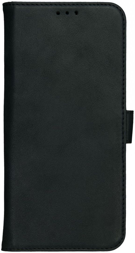 Rosso Deluxe Samsung Galaxy S10 Hoesje Echt Leer Book Case Zwart afbeelding 13