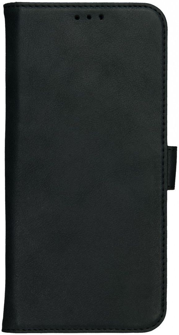 Rosso Deluxe Samsung Galaxy S10 Plus Hoesje Echt Leer Book Case Zwart afbeelding 12