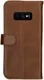 Rosso Deluxe Samsung Galaxy S10E Hoesje Echt Leer Book Case Bruin afbeelding 9