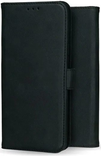Rosso Deluxe Huawei P30 Lite Hoesje Echt Leer Book Case Zwart afbeelding 10