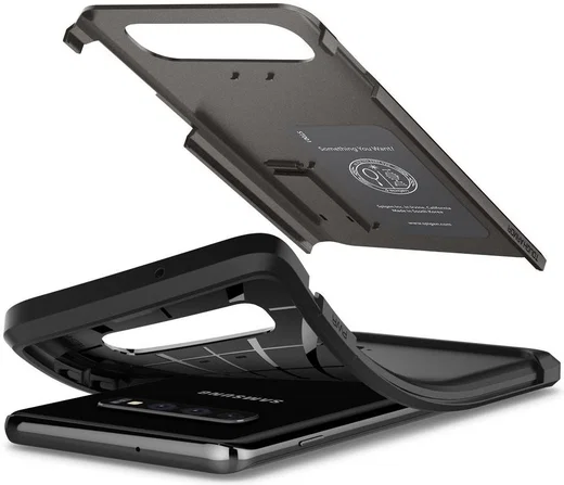 Spigen Tough Armor Hoesje Samsung Galaxy S10 Gunmetal afbeelding 6