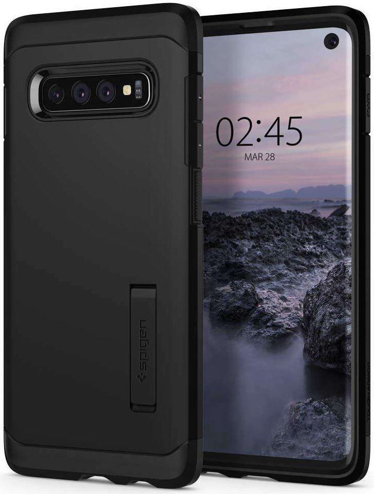 Spigen Tough Armor Hoesje Samsung Galaxy S10 Zwart afbeelding 13